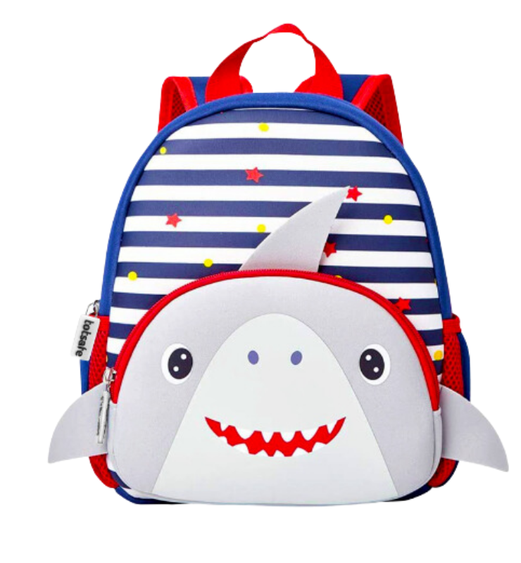 Totsafe 3D Neoprene Animal Backpack: Sammie Shark