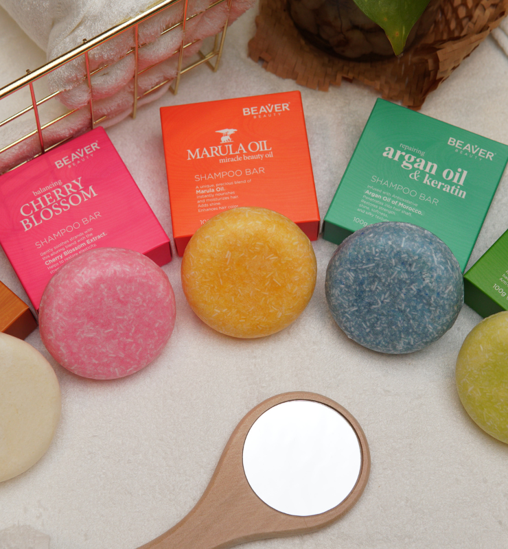 Beaver Beauty Naturals Shampoo Bar: Cherry Blossom Shampoo Bar (100g)