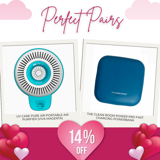 Perfect Pair: Pure Air On-the-Go Duo (Teal)