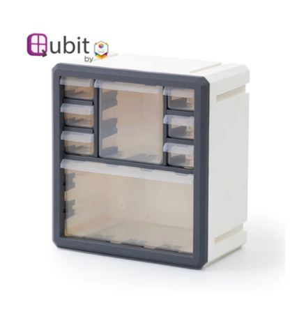 Octa Cube Storage Box Gray/White