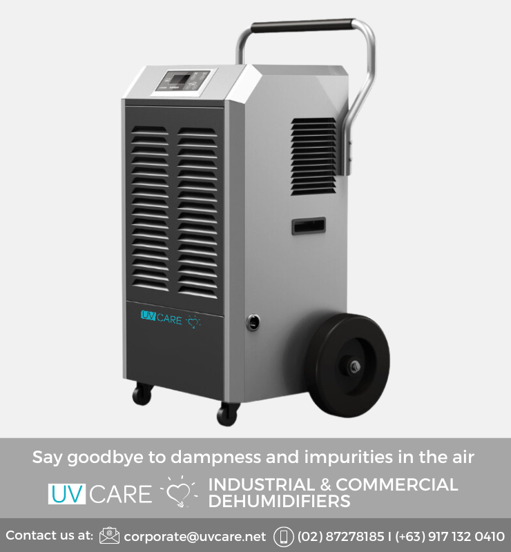 UV Care Industrial & Commercial Dehumidifier: 90L (Please Email for Orders/Inquiries)