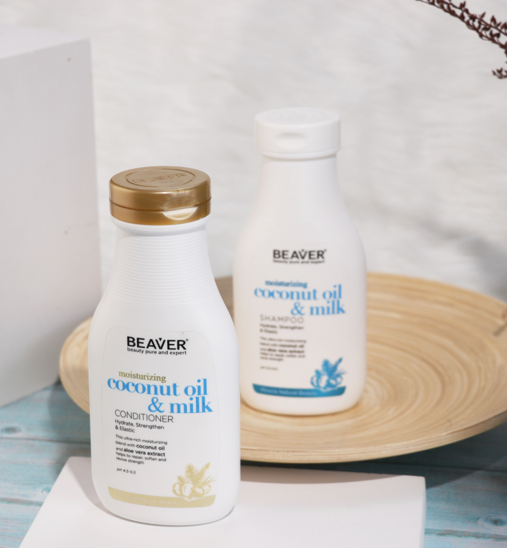 Beaver Beauty Coconut Oil & Quinoa Shampoo and Conditioner