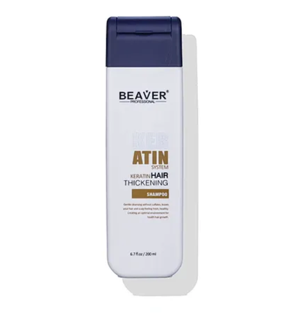 Beaver Keratin Hair Thickening Shampoo and Conditioner (200ml)