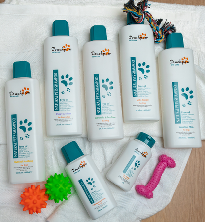 TouchPaw Natural: Oatmeal Soothing Shampoo (600ml)