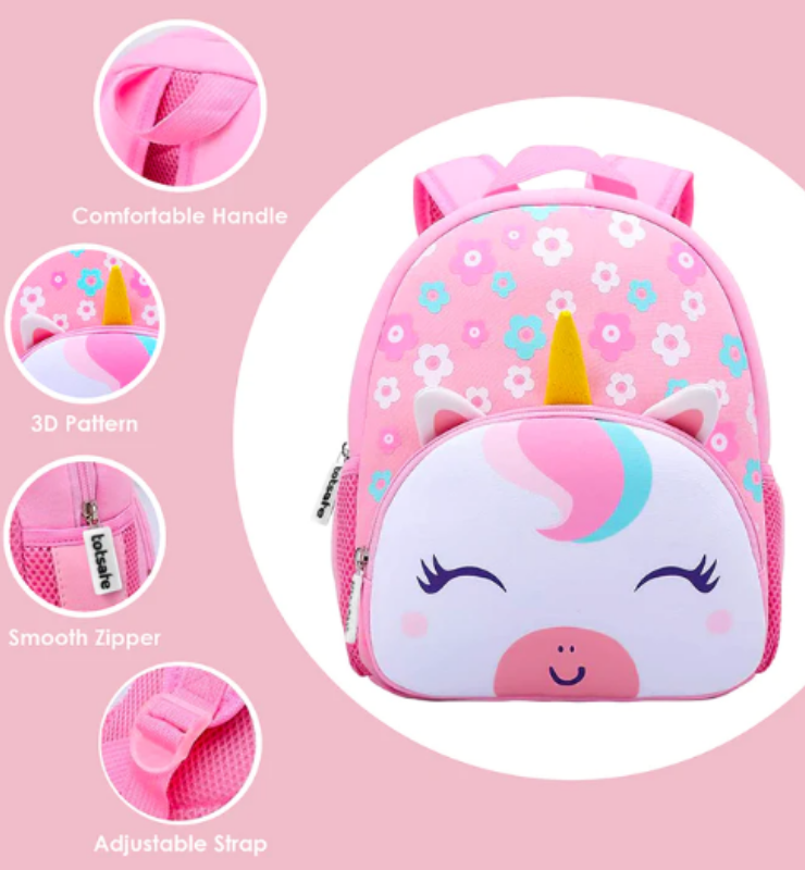 Totsafe 3D Neoprene Animal Backpack Umi Unicorn The Clean Room PH