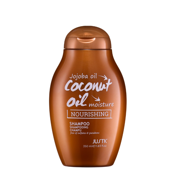 Just K Jojoba Oil & Coconut Oil Moisture Nourishing Shampoo and Conditioner (350ml)