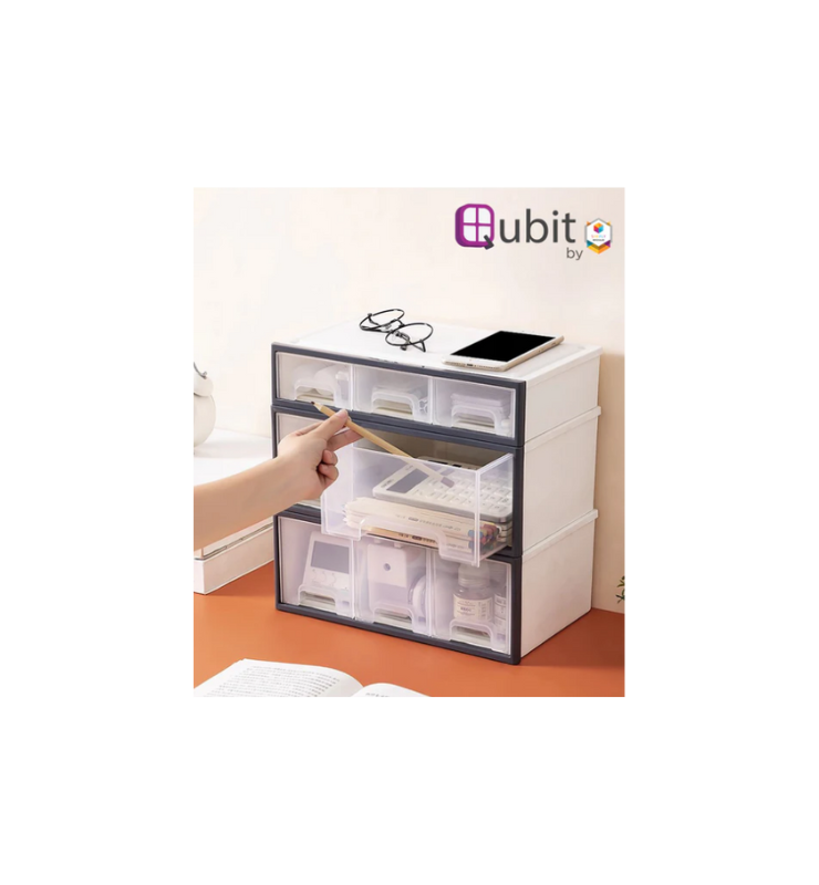 Duo Level Stackable Storage Cabinet