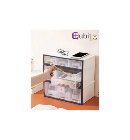Duo Level Stackable Storage Cabinet