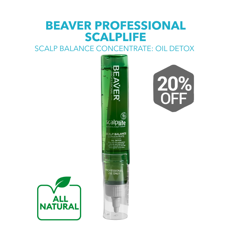 Beaver Professional Scalplife Botanical: Scalp Balance Concentrate - Oil Detox (150ml)