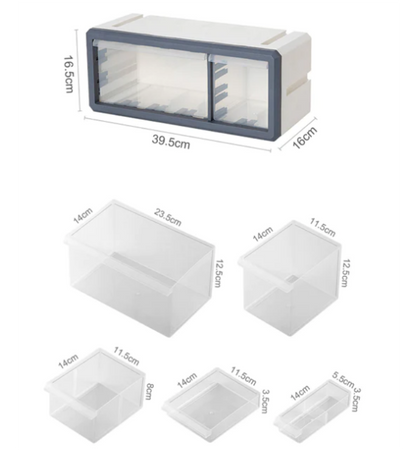 Qubit XL 3.0 Plastic Storage Drawer Box