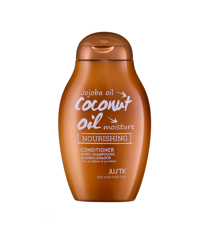 Just K Jojoba Oil & Coconut Oil Moisture Nourishing Shampoo and Conditioner (350ml)