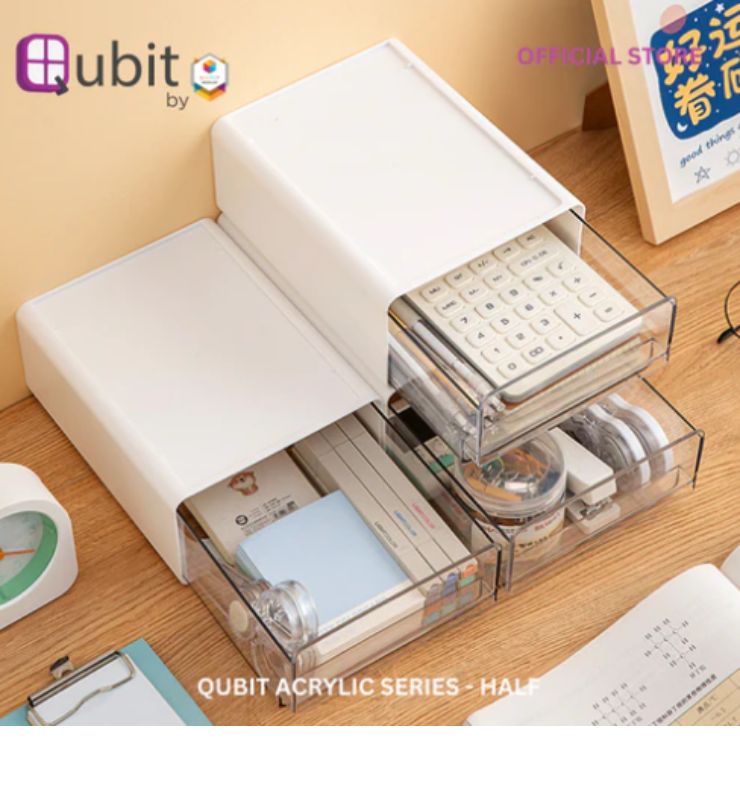Qubit Level Acrylic Series (one drawer)
