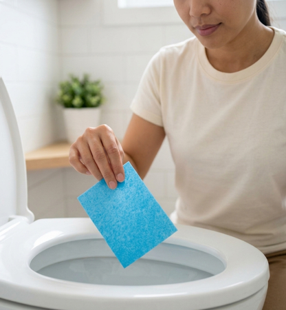 Fizzly Clean's Toilet Cleaning Sheets