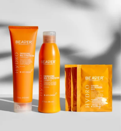 Beaver Professional Hydro Expert: Energizing Multi-Protection Shampoo (258ml) and Conditioner (210ml)