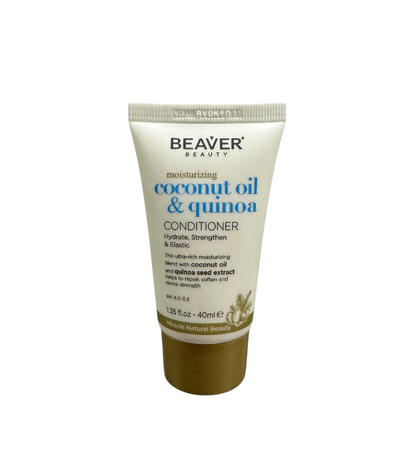 Beaver Beauty Coconut Oil & Quinoa Shampoo and Conditioner