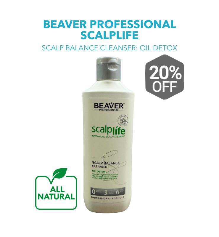 Beaver Professional Scalplife Botanical: Scalp Therapy Scalp Balance Cleanser (298ml)