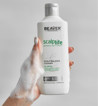 Beaver Professional Scalplife Botanical: Scalp Therapy Scalp Balance Cleanser (298ml)