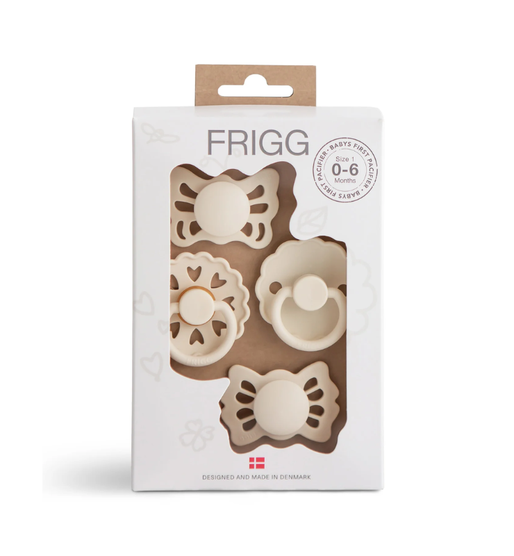 Baby's First Pacifier 4-Pack: Floral Heart