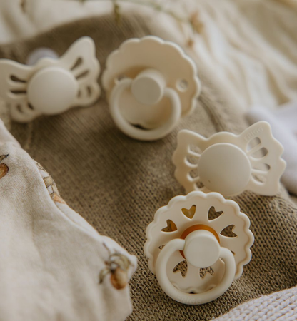 Baby's First Pacifier 4-Pack: Floral Heart