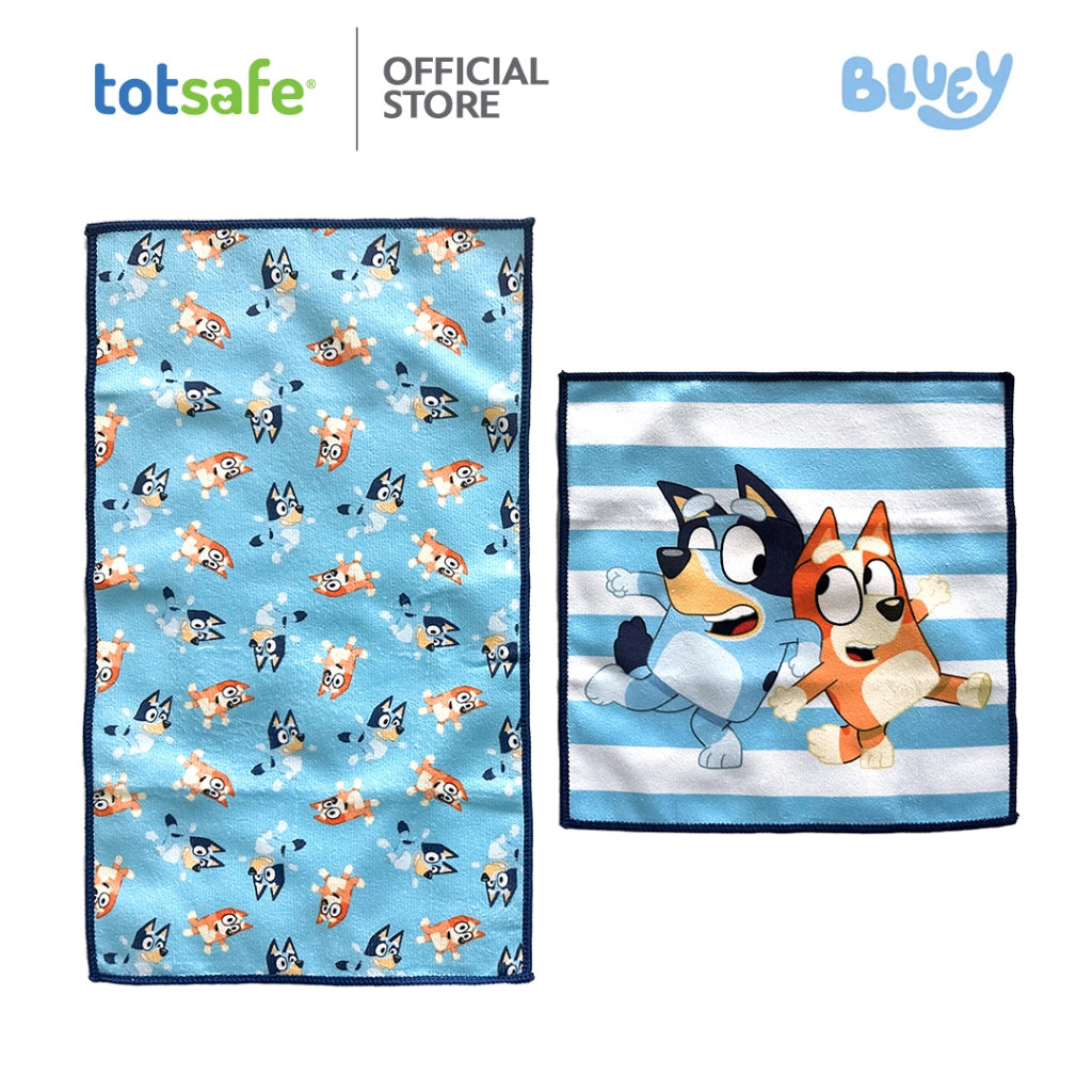 Totsafe Bluey Microfiber Towel Collection (6 Designs)