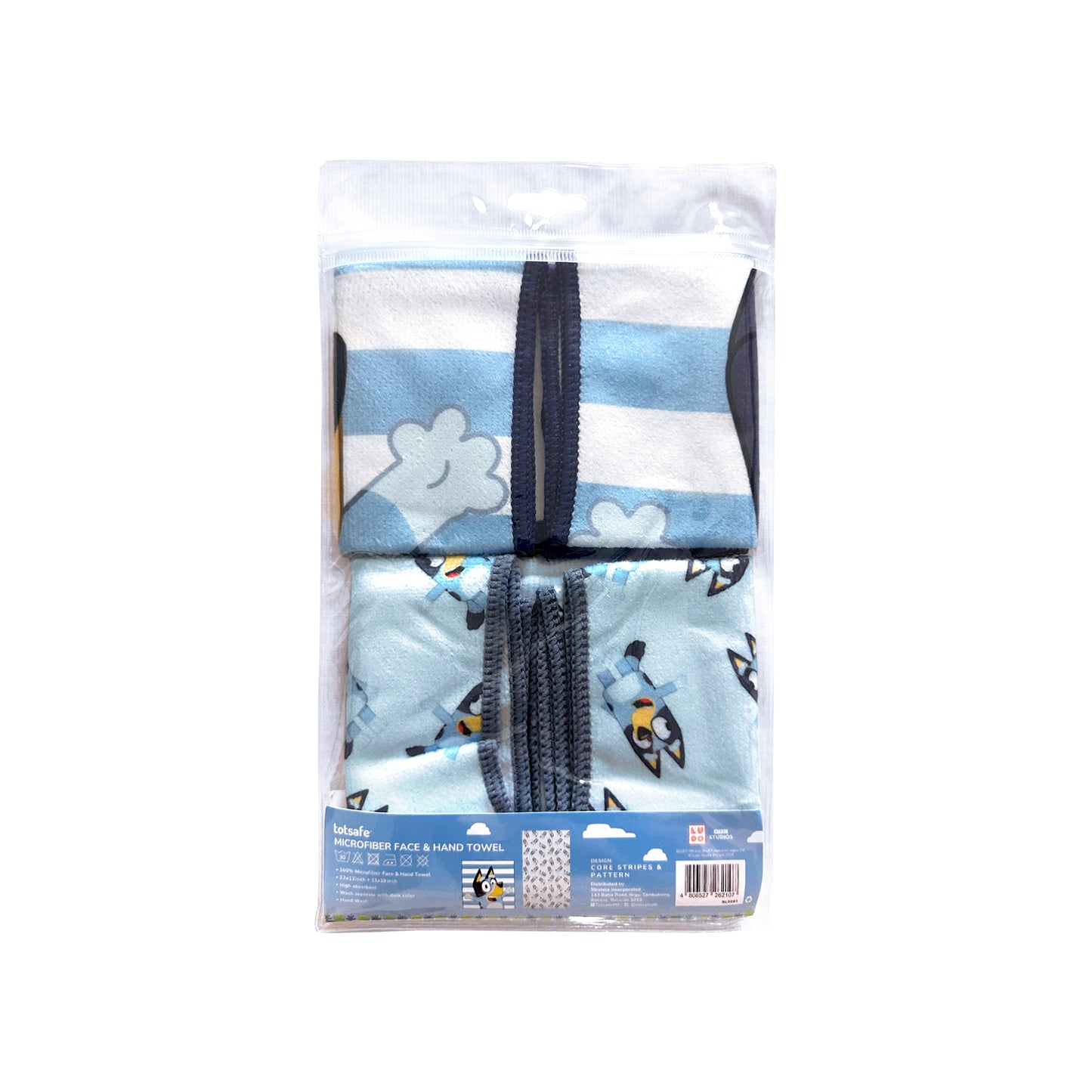 Totsafe Bluey Microfiber Towel Collection (6 Designs)