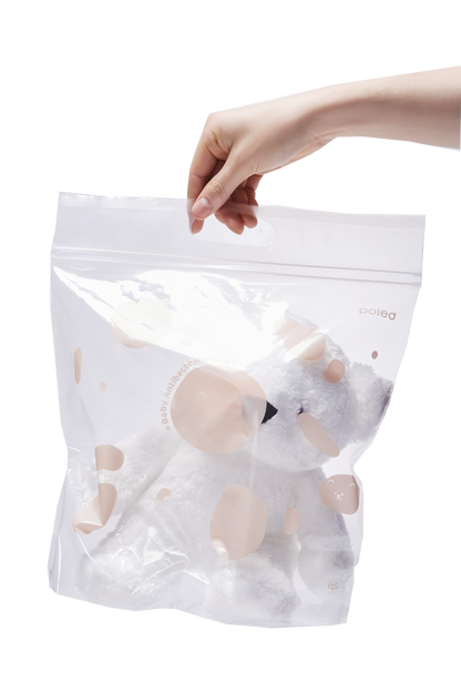 Antibacterial zipper bag sale