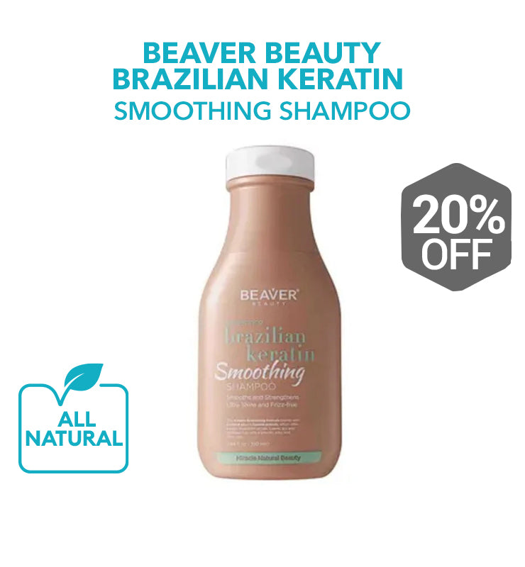Beaver Beauty Brazilian Keratin Smoothing Shampoo
