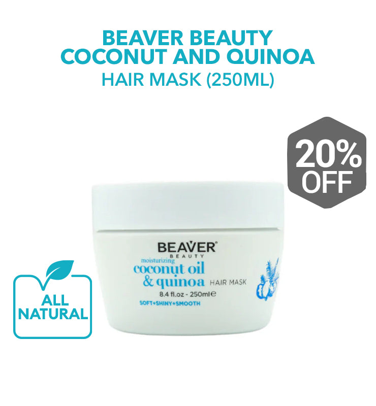 Beaver Beauty Coconut and Quinoa Hair Mask (250ml)