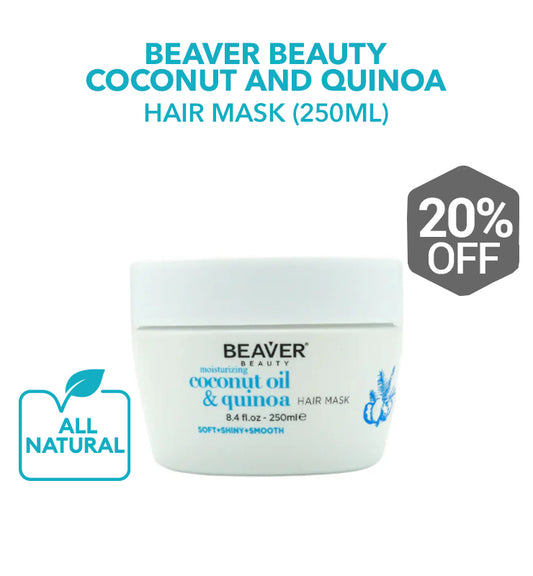 Beaver Beauty Coconut and Quinoa Hair Mask (250ml)