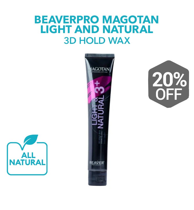 BeaverPRO Magotan Light and Natural 3D Hold Wax