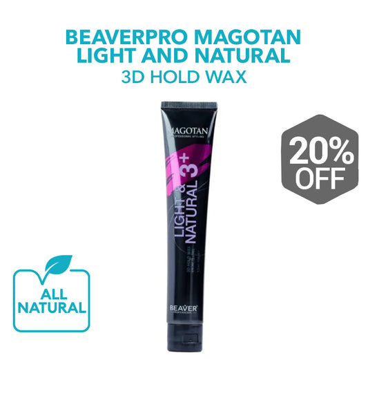BeaverPRO Magotan Light and Natural 3D Hold Wax