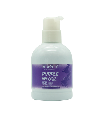 BeaverPRO Infuse Color Shine Shampoo and Conditioner (Purple, 200ml)