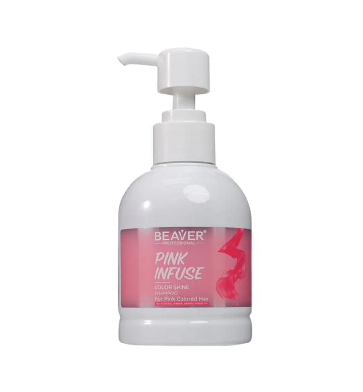 BeaverPRO Infuse Color Shine Shampoo and Conditioner (Pink, 200ml)