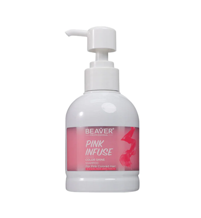 BeaverPRO Infuse Color Shine Shampoo and Conditioner (Pink, 200ml)