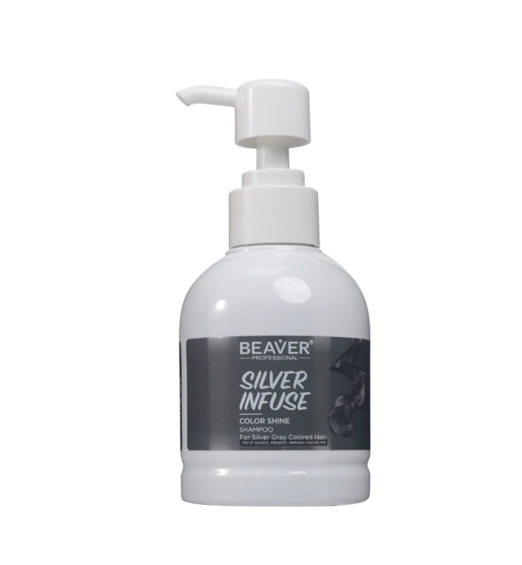 BeaverPRO Infuse Color Shine Shampoo and Conditioner (Silver 200ml)