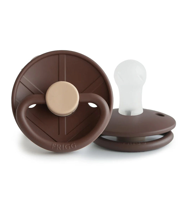 Frigg Little Viking Round Silicone Pacifier