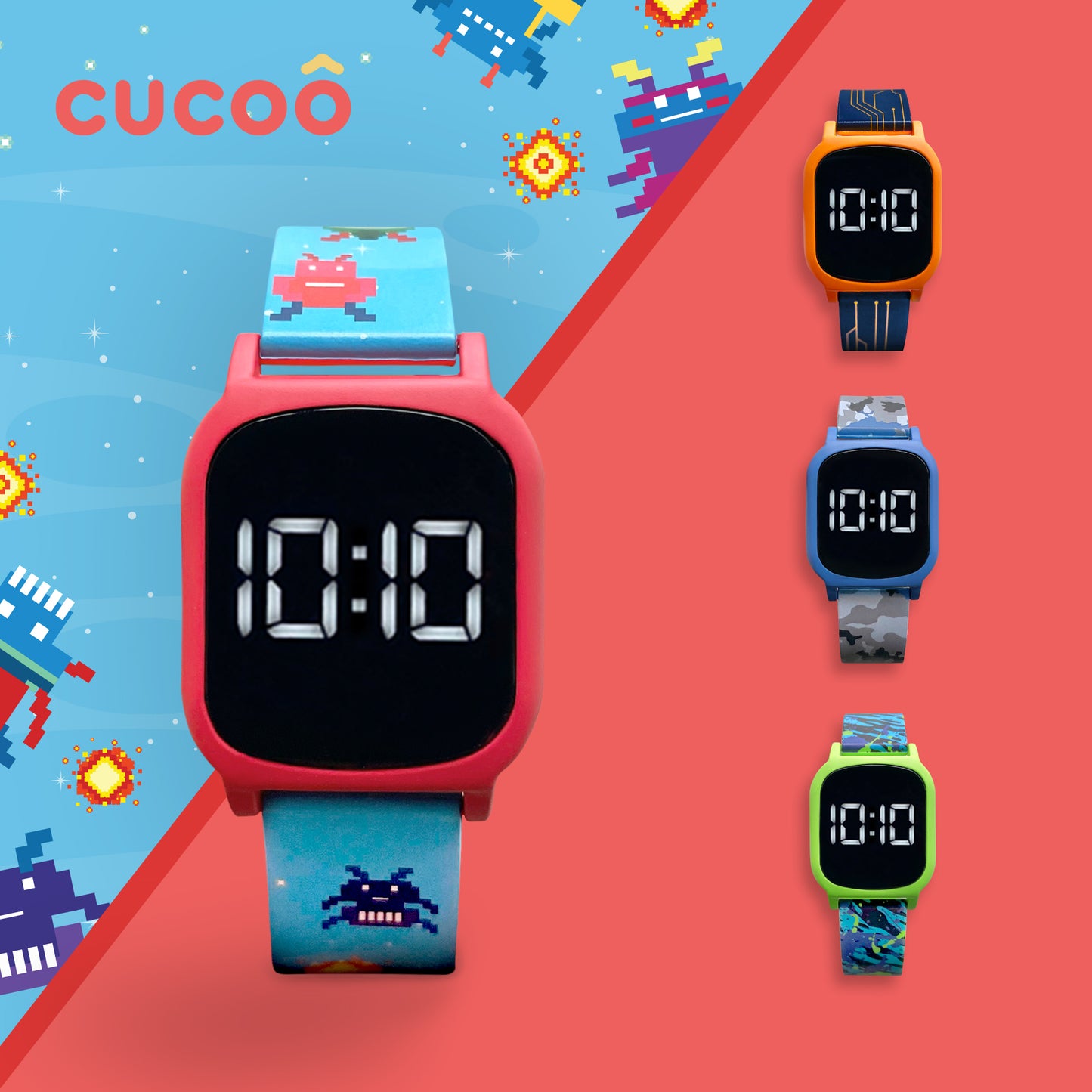 Cucoô Digital LED Kids Watches Batch 2 of 2