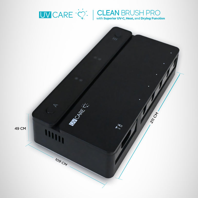 UV Care Clean Brush Pro (3-in-1 UV-C Toothbrush Sterilizer)