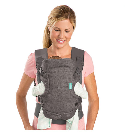 Infantino Flip Advance 4-in-1 Convertible Carries (Classic Grey)
