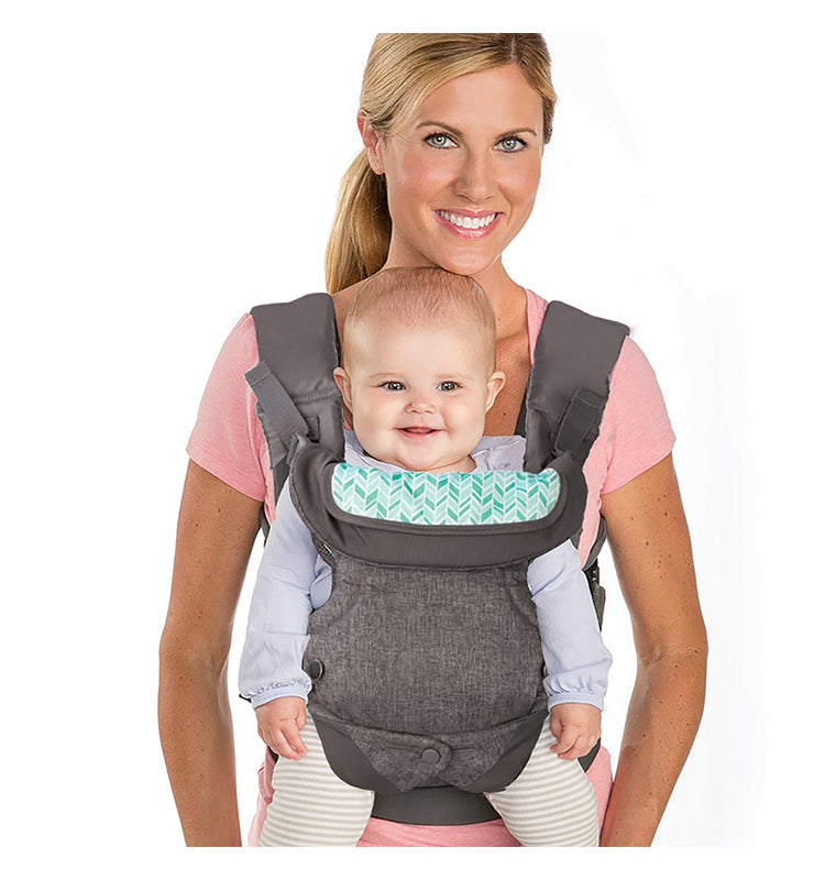 Infantino Flip Advance 4-in-1 Convertible Carries (Classic Grey)