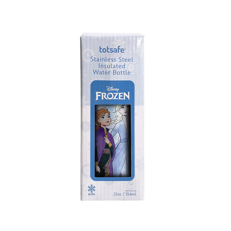 Totsafe Disney Kids Double Wall Stainless Steel Insulated Sippy Bottle 350mL: Frozen Seek The Magic
