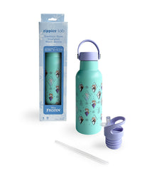 Zippies Lab Stainless Steel Insulated Water Bottle (483ml): Frozen Casual Charm