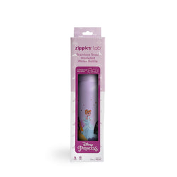 Zippies Lab Stainless Steel Insulated Water Bottle (483ml): Princess Tween