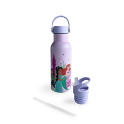 Zippies Lab Stainless Steel Insulated Water Bottle (483ml): Princess Tween