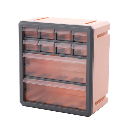 Deca Cube Storage Box Pink/Gray