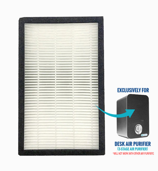 UV Care Desk Air Purifier H13 HEPA Filter