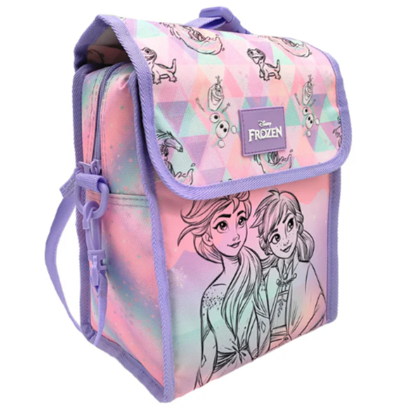 Totsafe Disney Kids Back to School Collection: Frozen Frosted Lights Insulated Bag