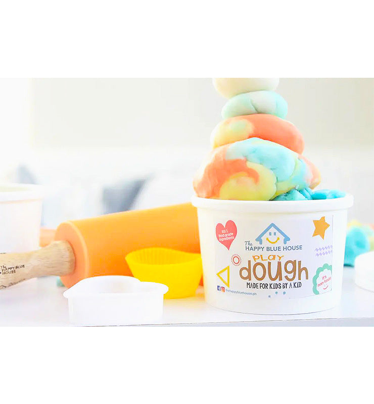 The Happy Blue House Banana Food Grade Playdough Tub