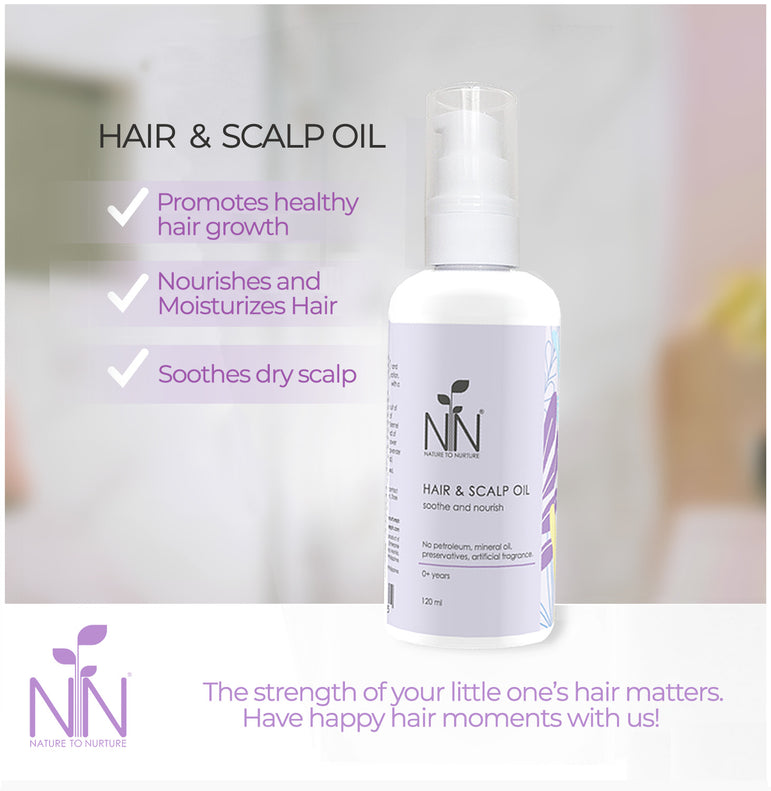 Nature to Nurture Hair & Scalp Oil (120ml)