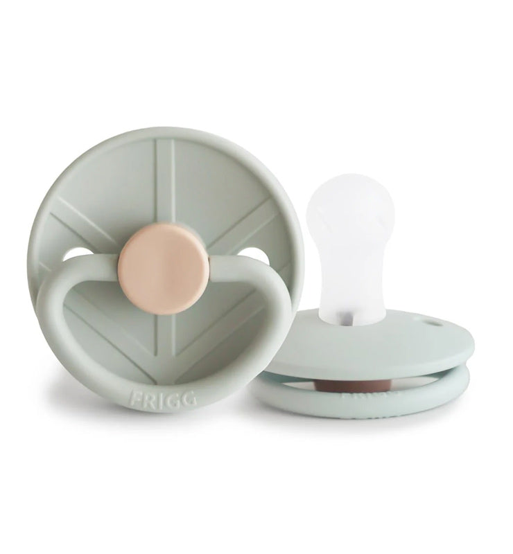Frigg Little Viking Round Silicone Pacifier